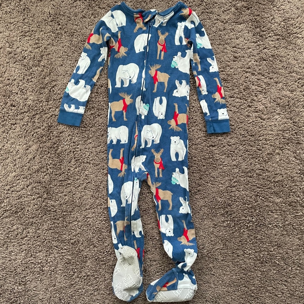 Boys footie pajamas